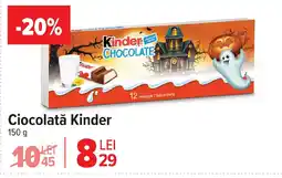 Carrefour Ciocolată Kinder Ofertă