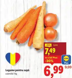 Lidl Legume pentru supă Ofertă