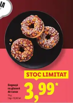 Lidl Gogoaşă cu glazurǎ de cacao Ofertă