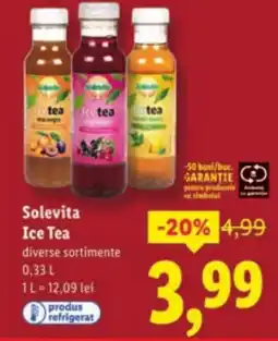 Lidl Solevita Ice Tea Ofertă