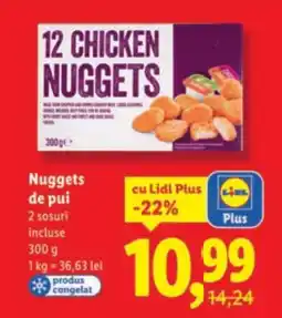 Lidl Nuggets de pui Ofertă