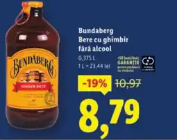 Lidl Bundaberg Bere cu ghimbir fără alcool Ofertă