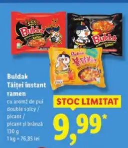 Lidl Buldak Tăiţei instant ramen Ofertă