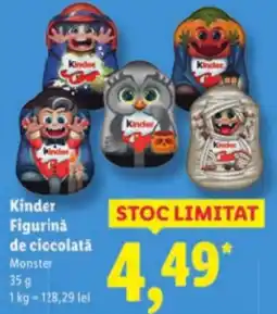 Lidl Kinder Figurinǎ de ciocolată Ofertă