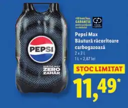 Lidl Pepsi Max Băutură răcoritoare carbogazoasă Ofertă