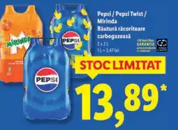 Lidl Pepsi/Pepsi Twist/ Mirinda Băutură răcoritoare carbogazoasă Ofertă