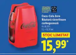Lidl Coca-Cola Zero Băutură răcoritoare carbogazoasă Ofertă