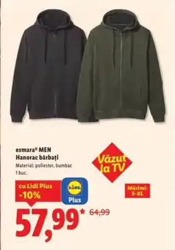 Lidl Esmara® Men Hanorac bărbați Ofertă