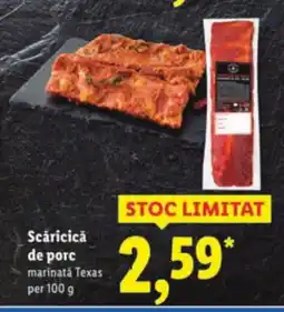 Lidl Scǎricică de porc Ofertă