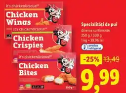 Lidl Specialităţi de pui Ofertă