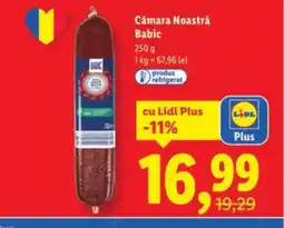 Lidl Cǎmara Noastră Babic Ofertă