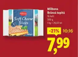 Lidl Milbona Brânză topitǎ Ofertă