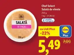 Lidl Chef Select Salată de vinete Ofertă