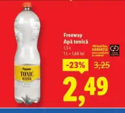 Lidl Freeway Apǎ tonică Ofertă