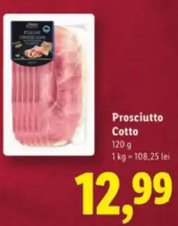 Lidl Deluxe Prosciutto Cotto Ofertă