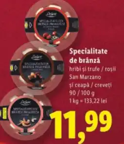 Lidl Deluxe Specialitate de brânză Ofertă