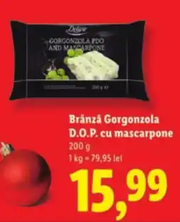 Lidl Deluxe Brânză Gorgonzola D.O.P. cu mascarpone Ofertă