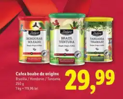 Lidl Deluxe Cafea boabe de origine Ofertă