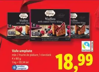 Lidl Vafe umplute Ofertă