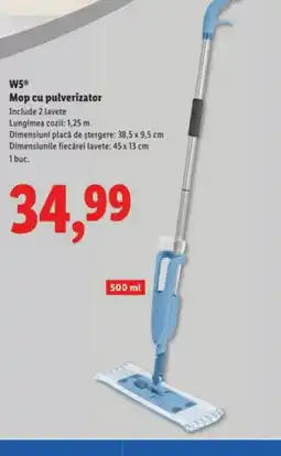 Lidl W5 Mop cu pulverizator Ofertă