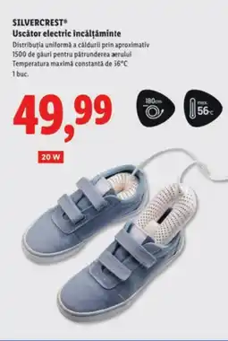 Lidl SILVERCREST® Uscător electric încălțăminte Ofertă