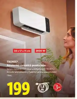 Lidl TRONIC Aerotermă ceramică pentru baie Ofertă