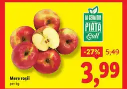 Lidl Mere roşii Ofertă