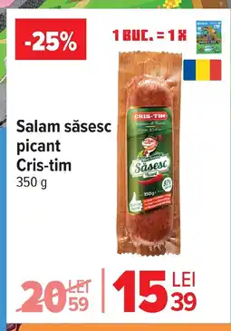 Carrefour Market Salam săsesc picant Cris-tim Ofertă