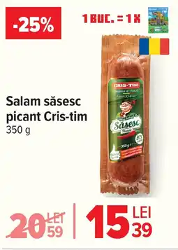 Carrefour Market Salam săsesc picant Cris-tim Ofertă