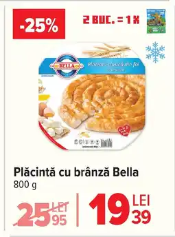 Carrefour Market Plăcintă cu brânză Bella Ofertă