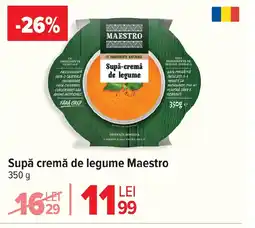 Carrefour Market Supă cremă de legume Maestro Ofertă