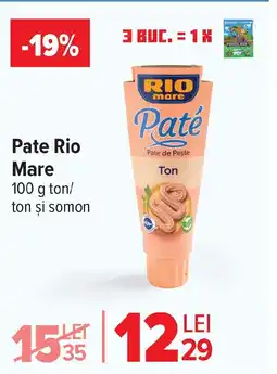 Carrefour Market Pate Rio Mare Ofertă