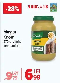 Carrefour Market Muştar Knorr Ofertă