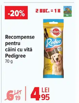 Carrefour Market Recompense pentru câini cu vită Pedigree Ofertă