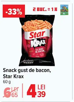Carrefour Market Snack gust de bacon, Star Krax Ofertă