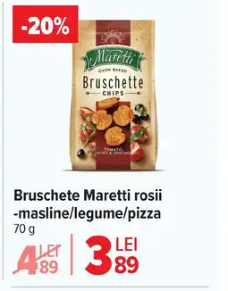 Carrefour Market Bruschete Maretti rosii -masline/legume/pizza Ofertă