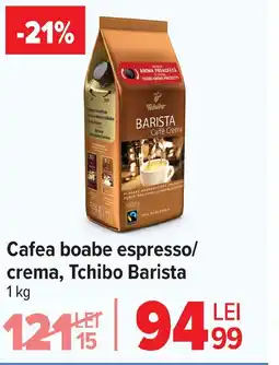 Carrefour Market Cafea boabe espresso/ crema, Tchibo Barista Ofertă