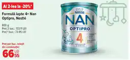 Carrefour Market Formulă lapte 4+ Nan Optipro, Nestlé Ofertă