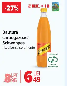 Carrefour Market Băutură carbogazoasă Schweppes Ofertă