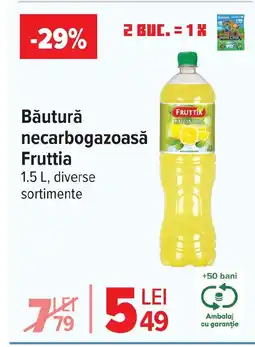 Carrefour Market Băutură necarbogazoasă Fruttia Ofertă