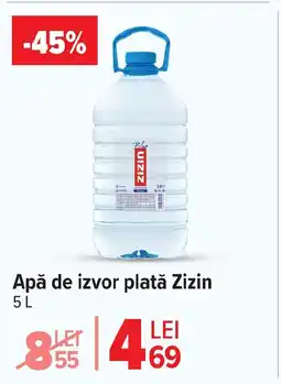 Carrefour Market Apă de izvor plată Zizin Ofertă