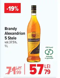 Carrefour Market Brandy Alexandrion 5 Stele Ofertă