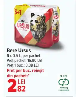 Carrefour Market Bere Ursus Ofertă