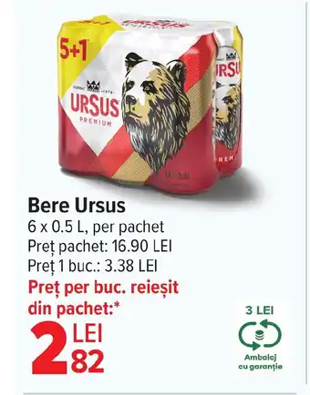 Carrefour Market Bere Ursus Ofertă