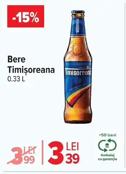 Carrefour Market Bere Timişoreana Ofertă