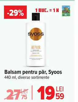 Carrefour Market Balsam pentru păr, Syoss Ofertă