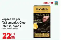 Carrefour Market Vopsea de păr fără amoniac Oleo Intense, Syoss Ofertă