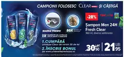 Carrefour Market Șampon Men 24H Fresh Clear Ofertă
