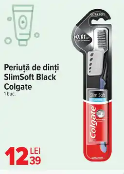 Carrefour Market Periuţă de dinți SlimSoft Black Colgate Ofertă