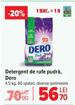 Carrefour Market Detergent de rufe pudră, Dero Ofertă